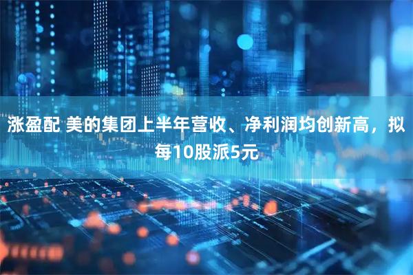 涨盈配 美的集团上半年营收、净利润均创新高，拟每10股派5元